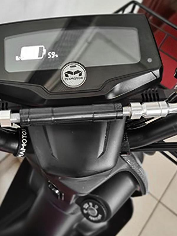 Univerzális motorkerékpár 22 mm-es kormány | Többfunkciós konzolos állítható rúdállvány Keresztrúd, tartós kiegyensúlyozó műszer