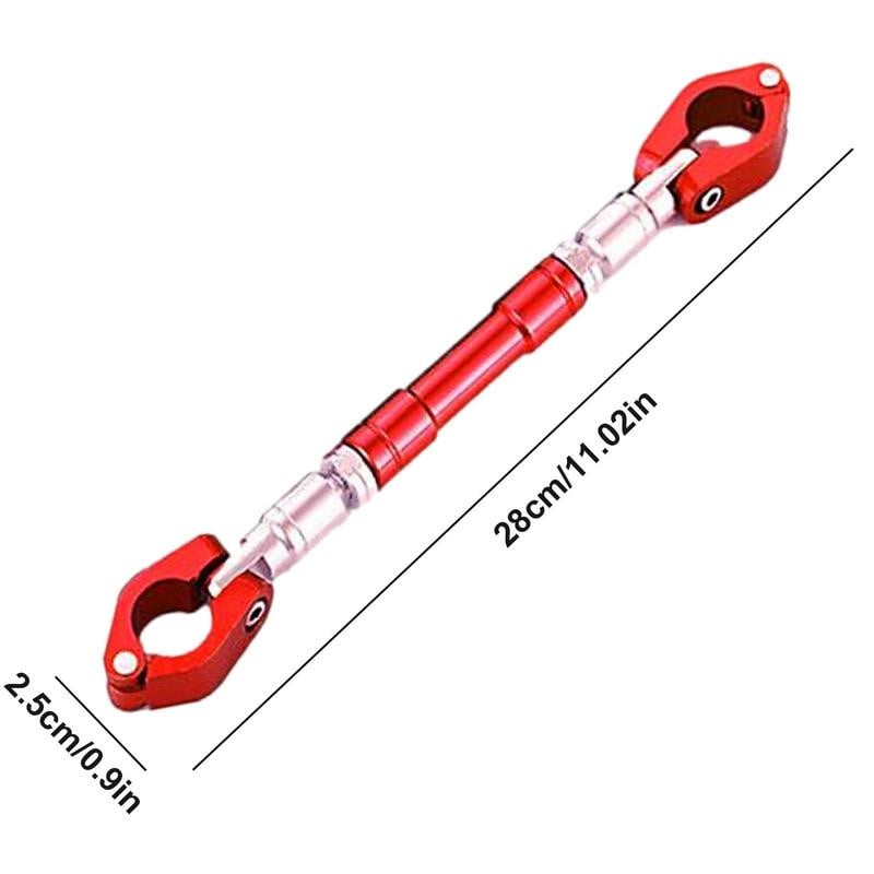 Univerzális motorkerékpár 22 mm-es kormány | Többfunkciós konzolos állítható rúdállvány Keresztrúd, tartós kiegyensúlyozó műszer