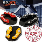 Predlžovacia doska CNC stojana pre motocykel YAMAHA N-MAX 155 2017-2022 NMAX 125 2015-2020, chránič bočného stojana, príslušenstvo