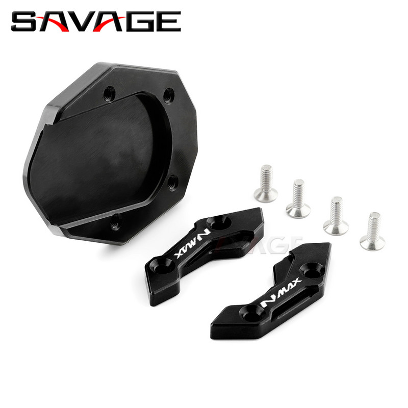 Predlžovacia doska CNC stojana pre motocykel YAMAHA N-MAX 155 2017-2022 NMAX 125 2015-2020, chránič bočného stojana, príslušenstvo