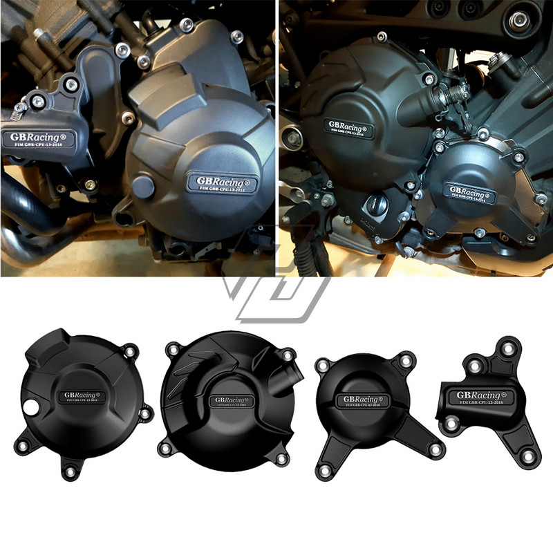 Motorkerékpár-tartozékok Motorburkolat készletek tok GBracinghez Yamaha FZ-09 MT-09 / Tracer 2014-2020