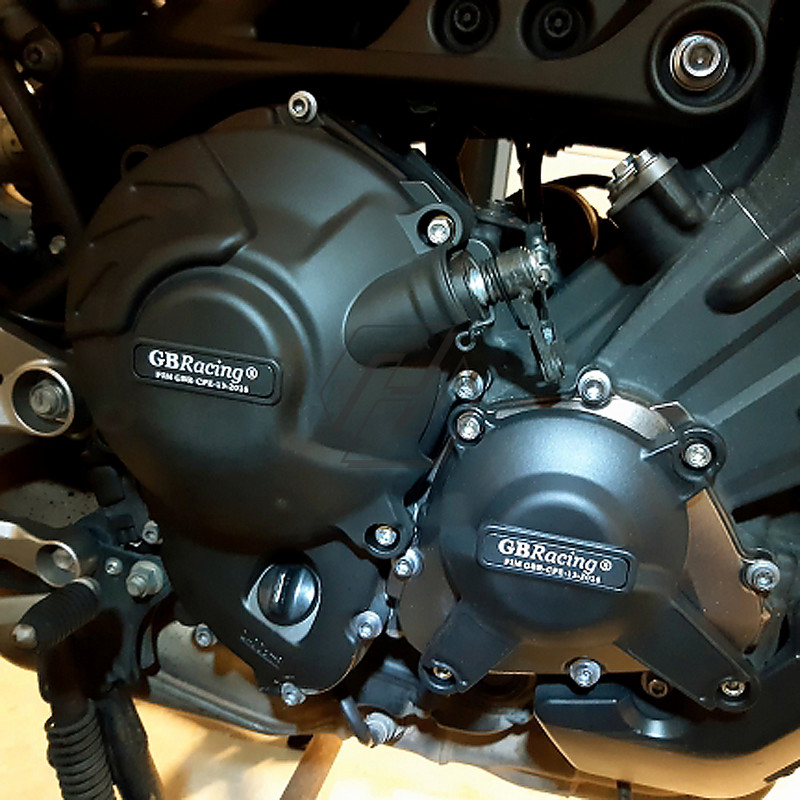 Motorkerékpár-tartozékok Motorburkolat készletek tok GBracinghez Yamaha FZ-09 MT-09 / Tracer 2014-2020