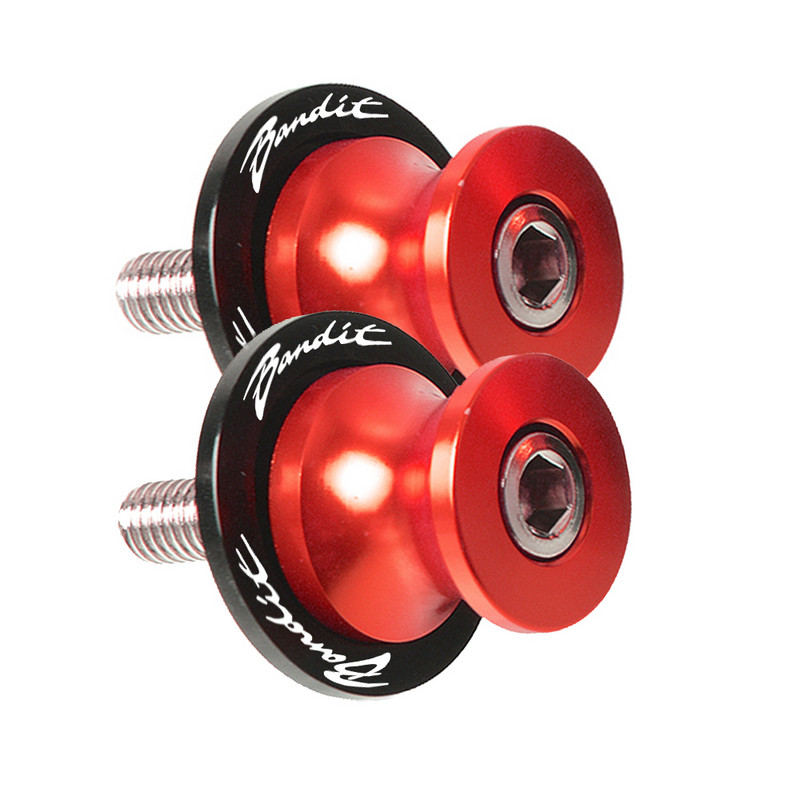 8 mm-es állvány csavaros motorkerékpár-állvány lengőkaros orsó csúszka SUZUKI Bandit 1250 250 400 600 600S 650 GSF650 bandit 1200 BANDIT250-hez