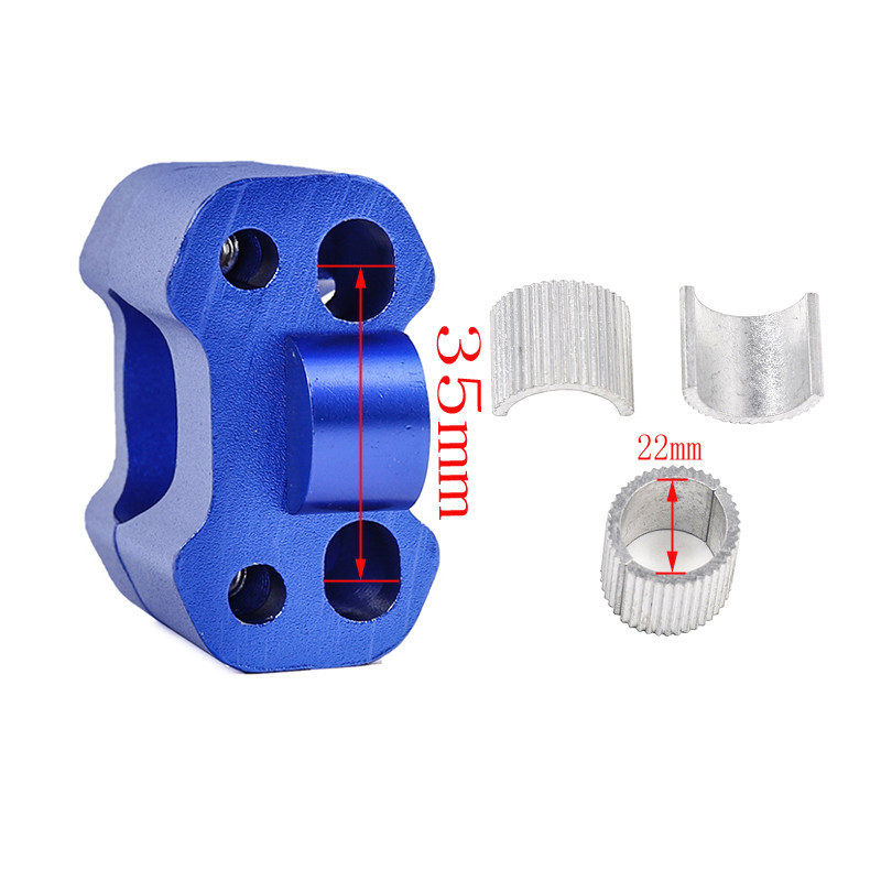 CNC billet kormányrúd zsírrúd emelők rögzítőbilincs adapter 22mm 28mm Pit Dirt Bike Racing motorkerékpár Enduro Supermoto MX ATV