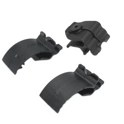 Bočné klipy na kryt batérie pre HARLEY Sportster XL883 XL1200 2004 2005 2006 2007 2008 2009 2010 2011 2012 2013 plastové čierne