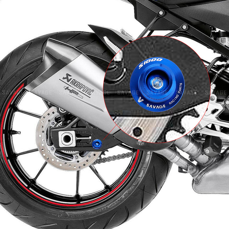 Lengőkar orsó csúszó állvány csavarok BMW S1000RR S1000R S1000XR 2011-2022 S1000 R/RR/XR motorkerékpár tartozékokhoz CNC LOGO