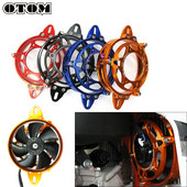 OTOM Universal Motocicletă CNC Aluminiu MY04s Radiator electric Ventilator de răcire Cadru Carcasă Rezervor de apă Suport de protecție Piese capac