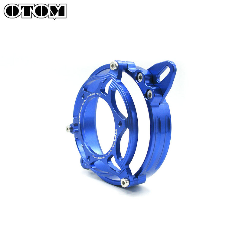 OTOM Universal Motocicletă CNC Aluminiu MY04s Radiator electric Ventilator de răcire Cadru Carcasă Rezervor de apă Suport de protecție Piese capac