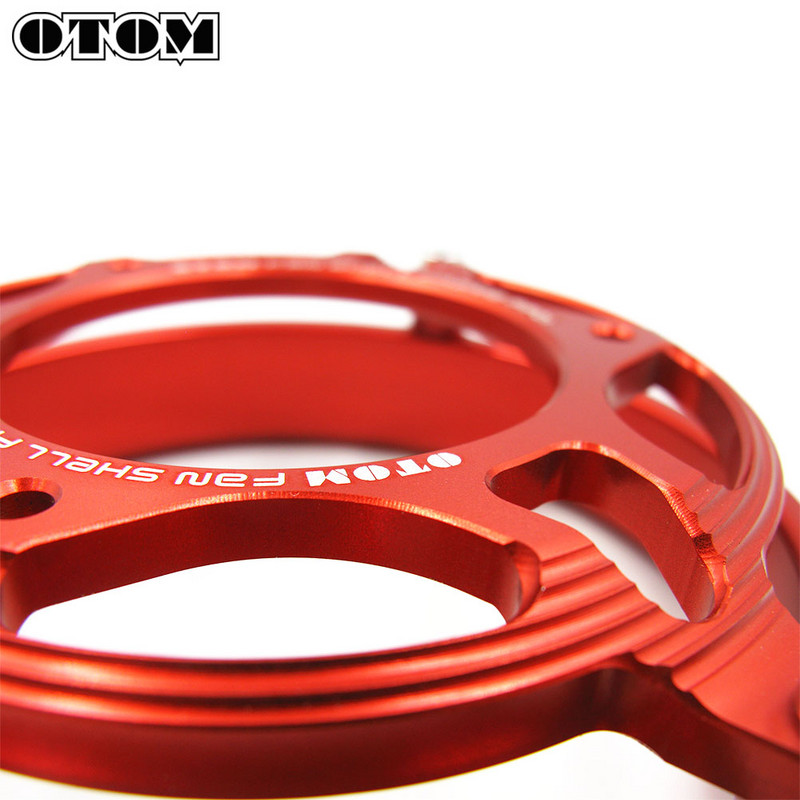 OTOM Universal Motocicletă CNC Aluminiu MY04s Radiator electric Ventilator de răcire Cadru Carcasă Rezervor de apă Suport de protecție Piese capac