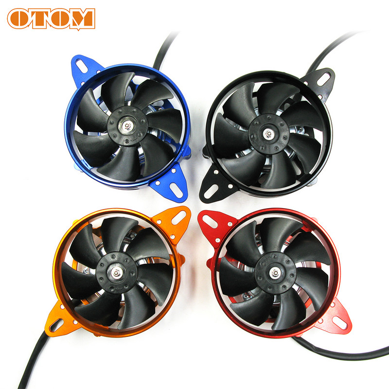 OTOM Universal Motocicletă CNC Aluminiu MY04s Radiator electric Ventilator de răcire Cadru Carcasă Rezervor de apă Suport de protecție Piese capac