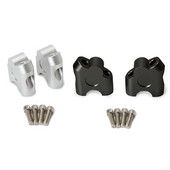 Univerzális eloxált 2 hüvelykes elforgatható motorkerékpár kormányrúd emelő 7/8 22 mm-es zsíros kormányhoz bilincs motorkerékpár tartozékok