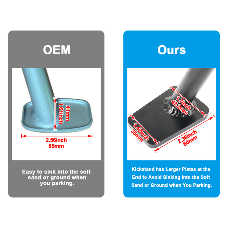 Nastaviteľný bočný stojan na motocykel, vhodný pre Honda CRF250L CRF 250 L 2012-2020 CRF300L 2021 2022 2023 CRF 300 L