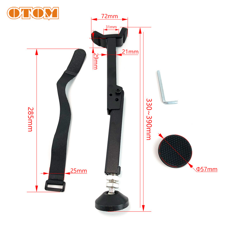 OTOM Potpora kotača motocikla, bočno postolje, sklopivi nosač, okvir za podizanje, stražnja okretna ruka, univerzalni alat za popravak za KTM HONDA