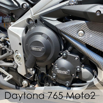 675R Мотоциклети Капак на двигателя Защитен калъф за калъф GB Racing For Triumph Daytona 675R 2008-2012 & Street Triple R 2011-2016