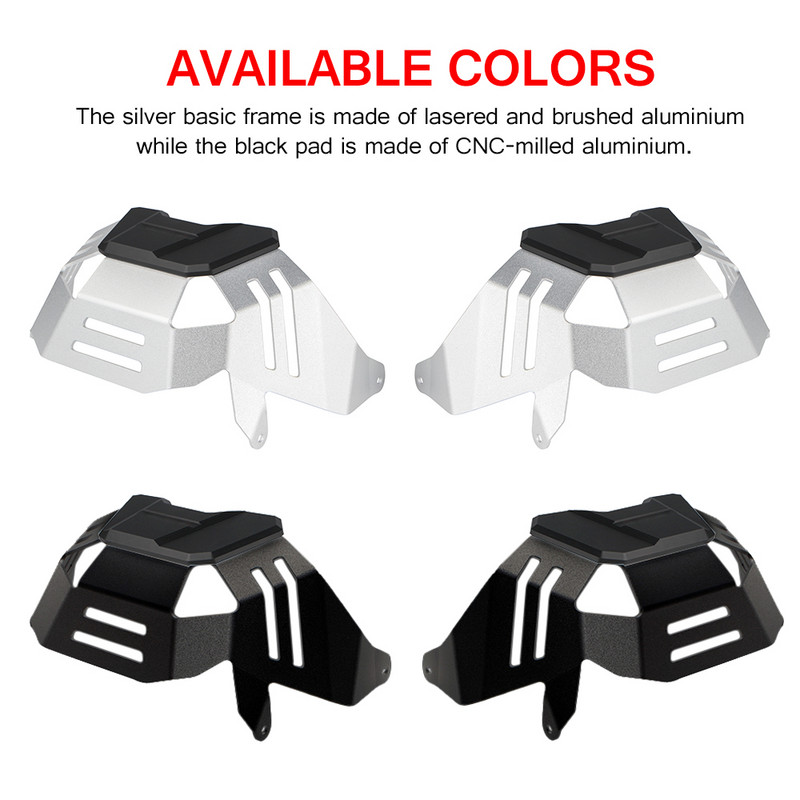 BMW R NIENT NINE T R9T Scrambler Pure 2014-2020 R1200GS ADV 2010-2012 motorkerékpár-hengerfej motorvédő védőburkolathoz