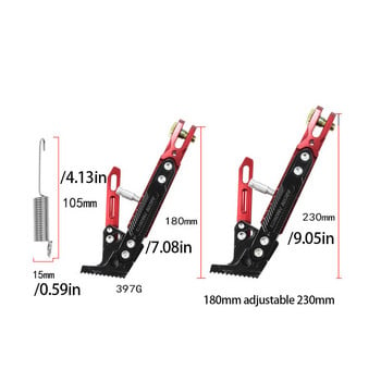 Стойка за мотоциклет Регулируема опора отстрани на крака Стойка за паркиране за електрически мотоциклети Стойка за опора отстрани на крака
