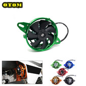 Ansamblu ventilator radiator universal de 4 inci pentru motocicletă rezervor de apă pentru motocicletă KTM CRF YZF KXF RMZ AVANTIS MOTOLAND KAYO BRZ Dirt Bike