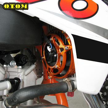 Мотоциклет Универсален 4-инчов вентилатор за охлаждане на радиатора Резервоар за вода за KTM CRF YZF KXF RMZ AVANTIS MOTOLAND KAYO BRZ Dirt Bike