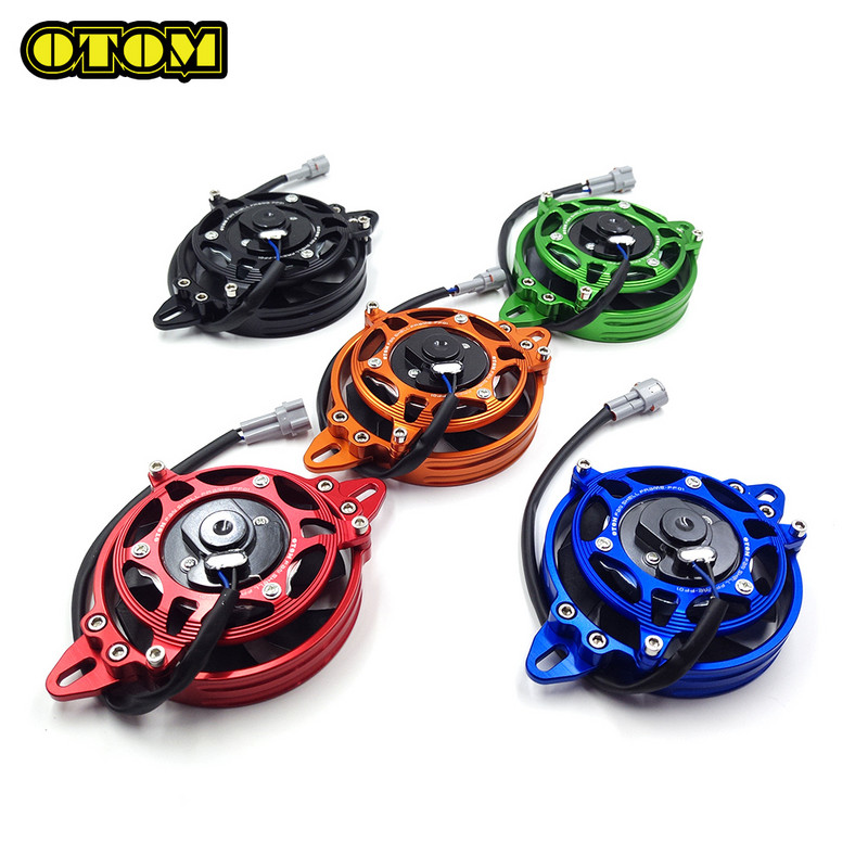 Ansamblu ventilator radiator universal de 4 inci pentru motocicletă rezervor de apă pentru motocicletă KTM CRF YZF KXF RMZ AVANTIS MOTOLAND KAYO BRZ Dirt Bike