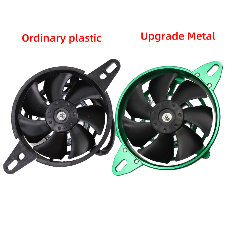 Új olajhűtő ventilátor vízhűtő elektromos radiátor hűtő készlet SUZUKI YAMAHA HONDA KAWASAKI Atv Quad Go Kart Buggyhoz