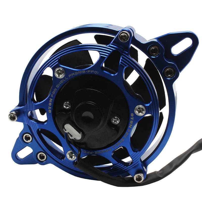 Új olajhűtő ventilátor vízhűtő elektromos radiátor hűtő készlet SUZUKI YAMAHA HONDA KAWASAKI Atv Quad Go Kart Buggyhoz