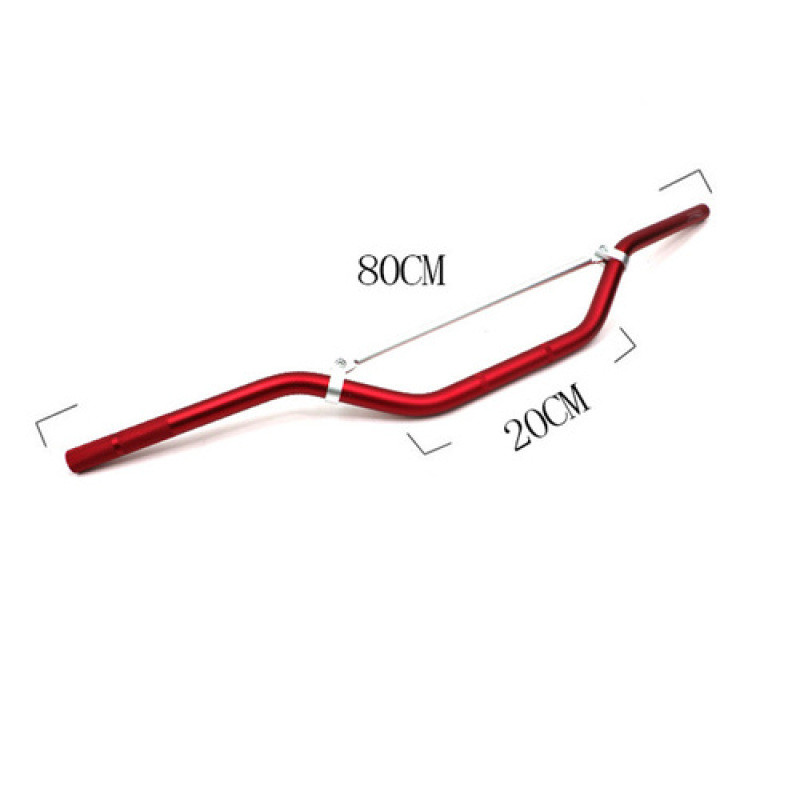 Ghidon universal pentru motociclete CNC de 800 mm, aliaj de aluminiu pentru motocicletă, scuter, volan, antirugină, mâner, 7/8 inchi