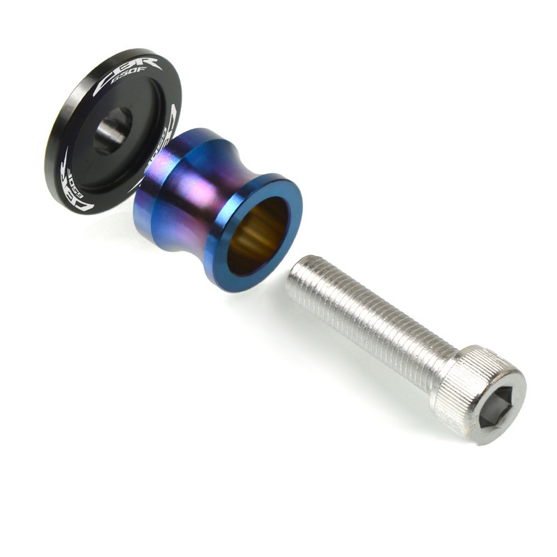 Motorkerékpár M8 Állvány Csavarok Lengőkar Lengőkar orsók Csúszótartó HONDA CBR650F CBR 650 F CBR650 F CB650F 2014-2017 2018