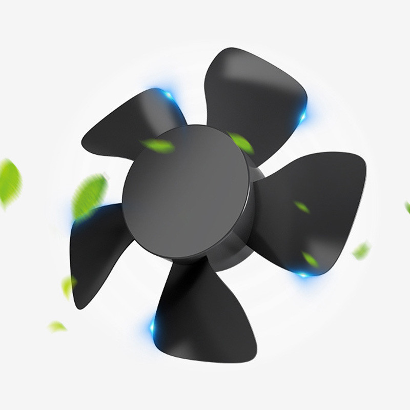 Automobilski mini ventilator s dvostrukom glavom, rotirajućim za 180 stupnjeva, podesivim prijenosnim hladnjakom za hlađenje, rasprodaja