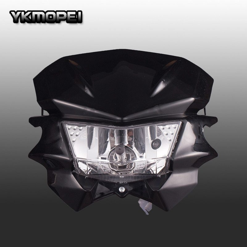 Nový univerzálny 12V 35W Vision svetlomet, rok výroby 2022, vhodný pre KLX 110, KLX 150, KLX 250, terénny, motokrosový, Dirt Pit Bike