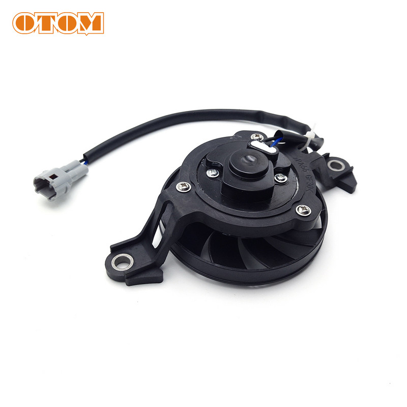 OTOM 12V Radijator Termo električni Okrugli oblik Spremnik za vodu Ventilator za hlađenje za CRF YZF KXF RM KLX DRZ Quad ATV Go Kart Buggy Motocross