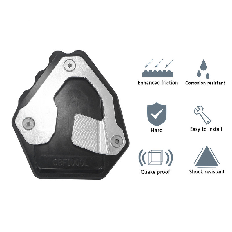 Šoninio stovo padidinimas, skirtas Honda CRF1000L Africa Twin CRF 1000L CRF1000 L 2016 2017 2018 Motociklo aliuminio atraminio stovo prailginimo padas