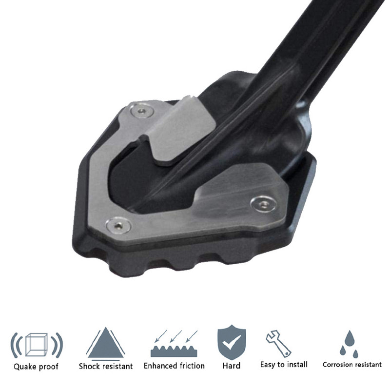 Šoninio stovo padidinimas, skirtas Honda CRF1000L Africa Twin CRF 1000L CRF1000 L 2016 2017 2018 Motociklo aliuminio atraminio stovo prailginimo padas