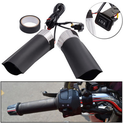 Univerzálne vyhrievané rukoväte 12V pre motocyklové elektrické vyhrievané rukoväte, sada na opravu ručných rúk, univerzálna elektrická vyhrievacia vložka do riadidiel