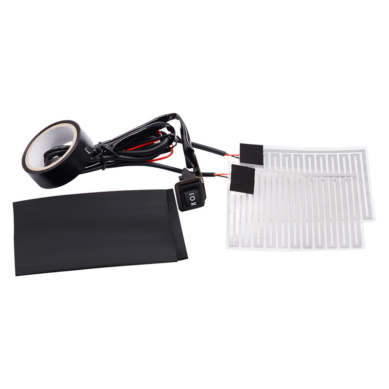 Univerzálne vyhrievané rukoväte 12V pre motocyklové elektrické vyhrievané rukoväte, sada na opravu ručných rúk, univerzálna elektrická vyhrievacia vložka do riadidiel