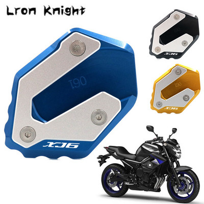 Yamaha XJ6 xj6 XJ6F XJ6N DIVERSION 2009-2016 motorkerékpárhoz, CNC kitámasztó láb oldalsó állvány hosszabbító betét tartólemeze nagyítás