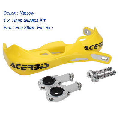 Apărător de mână de 22 28 mm Apărător de mână de motocross pentru YAMAHA HONDA KTM SUZUKI KAWASAKI CR EXC YZF WRF Protecție pentru ghidon de motocicletă