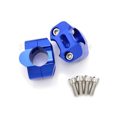 Pár 1 1/8" CNC hliníkových stúpačiek na riadidlá motocykla, 28 mm nastaviteľné svorky na tučné riadidlá, univerzálny model motocykla