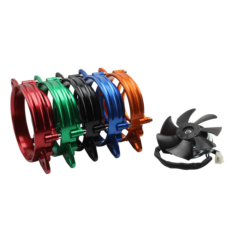 Motorkerékpár Új hűtőventilátor Olajhűtő Elektromos hűtő Motor hűtő 150cc 200cc 250cc ATV Quad Go Kart Buggy Motocrohoz
