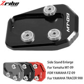 Pre YAMAHA MT09 MT-09 Tracer 900 GT FZ-09 2014-2021, zväčšovacia doska bočného stojana, XSR900 XSR 900 2015 2016