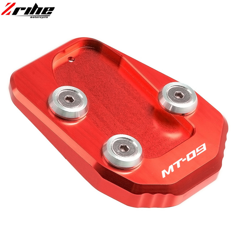 Pre YAMAHA MT09 MT-09 Tracer 900 GT FZ-09 2014-2021, zväčšovacia doska bočného stojana, XSR900 XSR 900 2015 2016