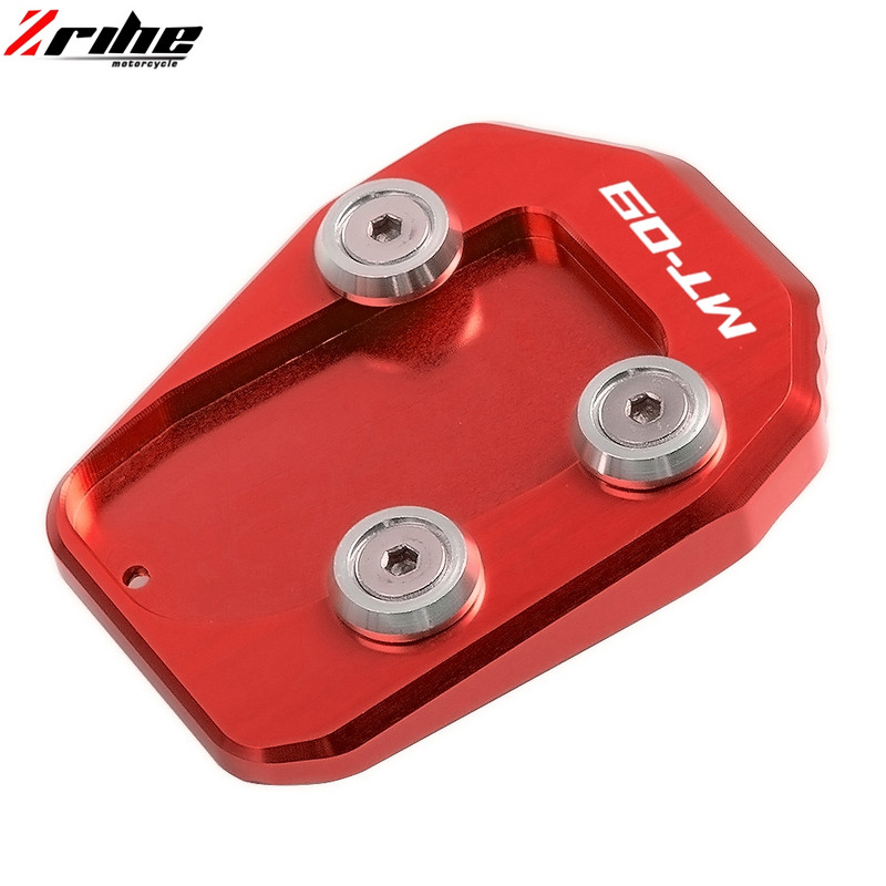 Pre YAMAHA MT09 MT-09 Tracer 900 GT FZ-09 2014-2021, zväčšovacia doska bočného stojana, XSR900 XSR 900 2015 2016