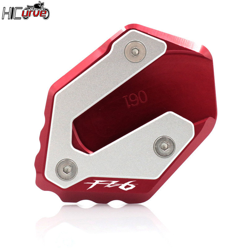 Motocyklový CNC stojan, bočný stojan, podperná doska, zväčšená pre YAMAHA FZ6 FAZER FZ6R FZ6-S2 2004-2009