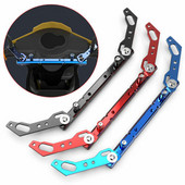  Červené zrkadlo na motocykel, sedadlo, multifunkčná predlžovacia tyč, vyvažovacia tyč, priečna tyč, volant, riadidlá motocykla 