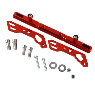  Červené zrkadlo na motocykel, sedadlo, multifunkčná predlžovacia tyč, vyvažovacia tyč, priečna tyč, volant, riadidlá motocykla 