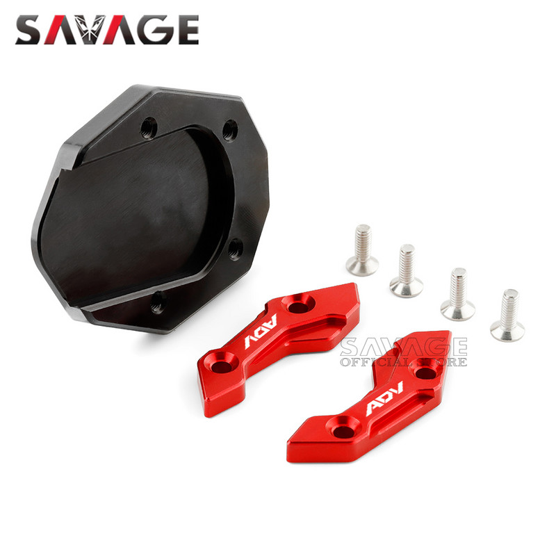 Placă de extensie pentru suport lateral pentru HONDA ADV 150 2020-2022 PCX150 2015-2021 PCX 160 ADV150 Suport pentru motociclete