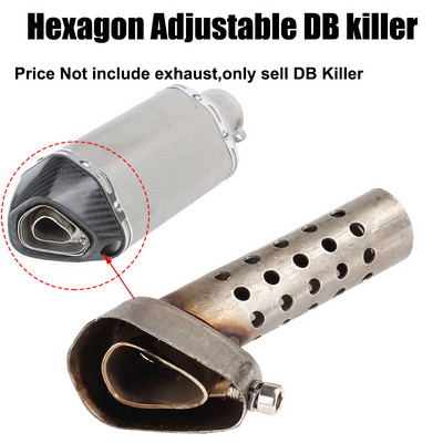 35 mm-es 42 mm-es 45 mm-es 48 mm-es 60 mm-es DB Killer univerzális motorkerékpár kipufogódob hangtompító betét terelőlemez DB Killer hangtompító rozsdamentes acél