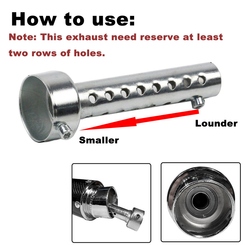 35 mm-es 42 mm-es 45 mm-es 48 mm-es 60 mm-es DB Killer univerzális motorkerékpár kipufogódob hangtompító betét terelőlemez DB Killer hangtompító rozsdamentes acél