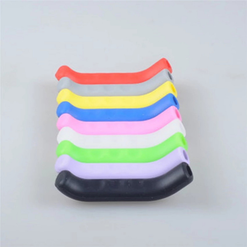 1pair Boutique Protective Gear Minkšta neslystanti stabdžių rankena, silikoninė rankovė, motociklo dviračio apsaugos priedai