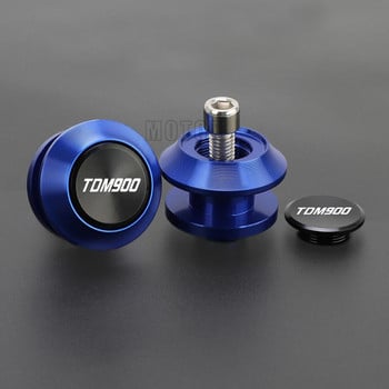 Μοτοσικλέτα Swing Arm Sliders Bools 2 τμχ CNC Stand Screw 6MM For YAMAHA TDM 900 TDM900 2004-2022 2021 2020 2019 2018 2017 2016