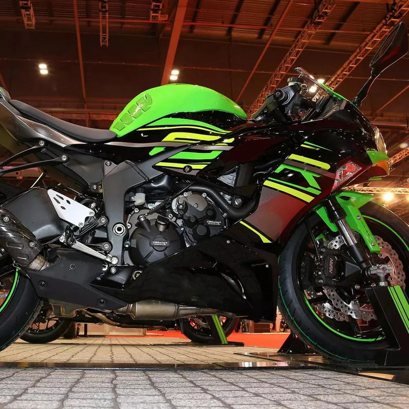 Motorkerékpárok motorburkolatának védőtokja GB Racing tokhoz KAWASAKI ZX6R 2007 08 09 10 12 13 14 15 16 18 19 2020
